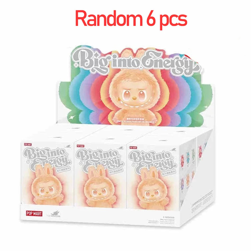 For Lbb 3.0 the Monsters V3 Series Blind Box Vinyl Plush Anime Hot Figure Kawaii Mystery Surprise Box Cute Keychain Toys Gift