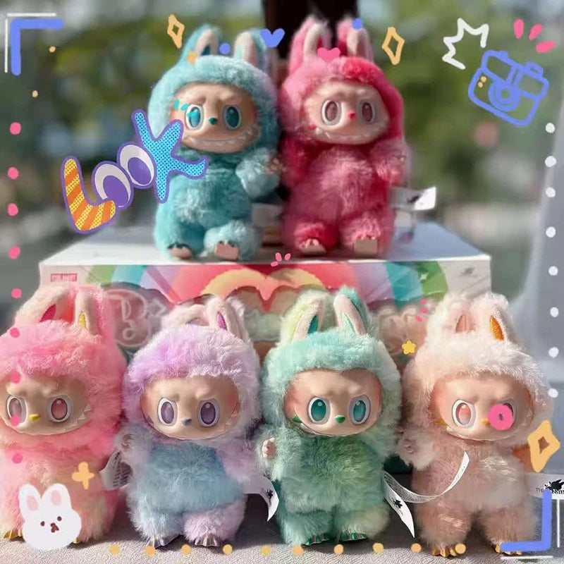 Bubble Cloth Blind Box 3.0 Three-Generation Plush Doll Vinyl Cute Baby Fashion Cute Blind Box Baby Tide Play Birthday Gift