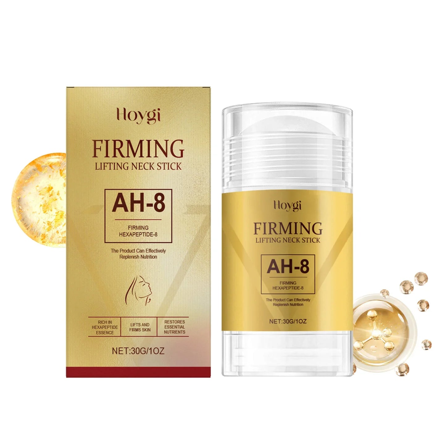 Firming Lifting Neck Cream with AH-8 Anti-Ageing Moisturizer Neck Lotion Even Skin Tones Improve Loosen Skin Cream Skin Care