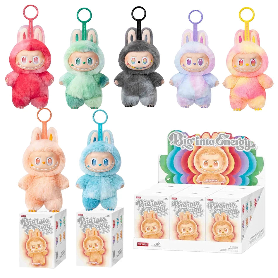 For Lbb 3.0 the Monsters V3 Series Blind Box Vinyl Plush Anime Hot Figure Kawaii Mystery Surprise Box Cute Keychain Toys Gift