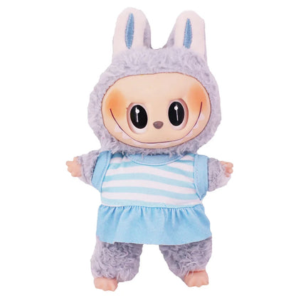 For 15/17Cm Labubu Doll Summer Bikini Set Sunglasses Fashion Swimsuit Swimming Accessories for 3.0 Big into Energy Ropa Labubu